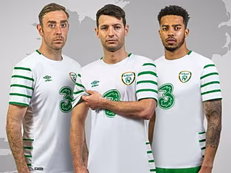 Ireland's Euro 2016 away k...