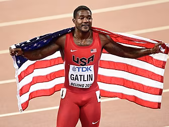 WATCH: Justin Gatlin has run t...