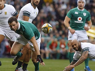 Joe Schmidt's side cap off...
