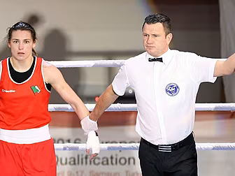 Katie Taylor chasing her last...