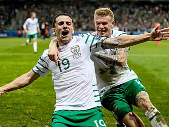 Robbie Brady's late winner...