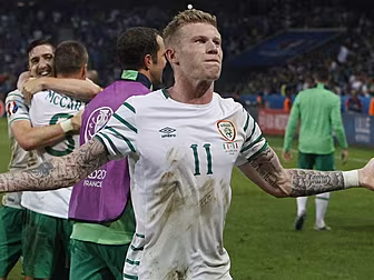 James McClean deletes Twitter...