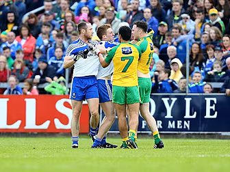 Another bruising encounter on...