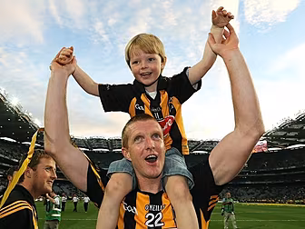 Henry Shefflin says his son...