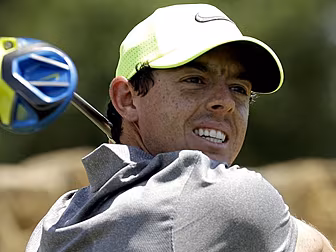 IMAGE: Rory McIlroy starts his...