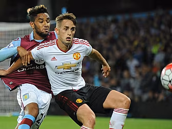 Adnan Januzaj joins up with Da...