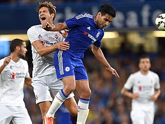 Chelsea bolster dressing room...