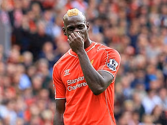 Mario Balotelli takes a shot a...