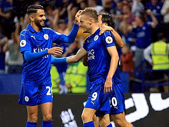 Jamie Vardy finally breaks his...