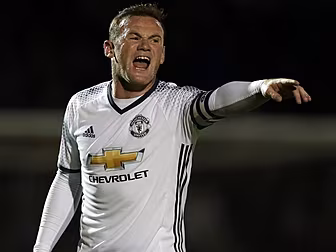 Wayne Rooney dropped to the be...