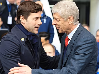  Arsene Wenger and Mauricio Po...
