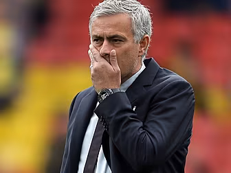 Jose Mourinho admits that pres...