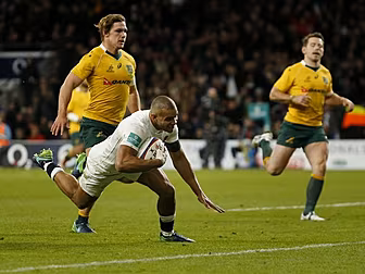England overcome Australia to...