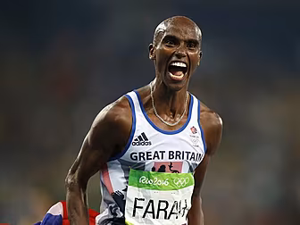Mo Farah and Andy Murray knigh...