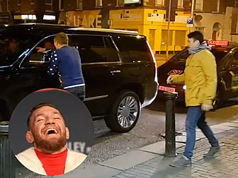WATCH: Conor McGregor surprise...
