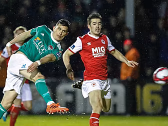 Cork City striker Graham Cummi...