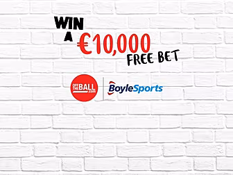 Win A €10,000 Free Bet On The...