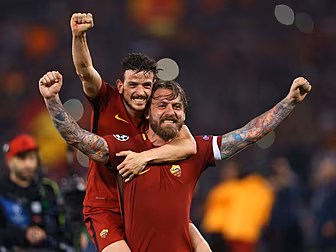 Reaction to Roma's winner...