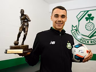 Shamrock Rovers striker Graham...