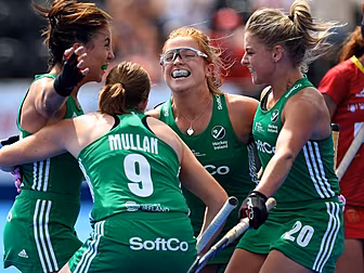 Irish women's hockey team...