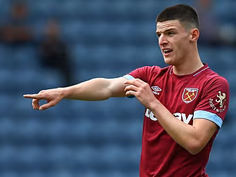 Declan Rice was "hung out...