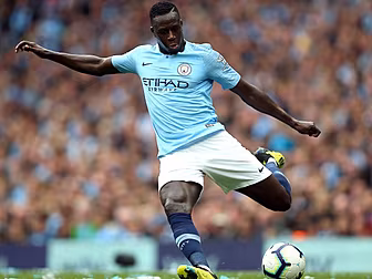 Benjamin Mendy's crossing...