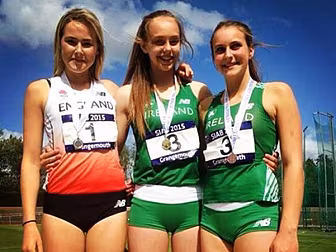 Ireland's Sommer Lecky cla...