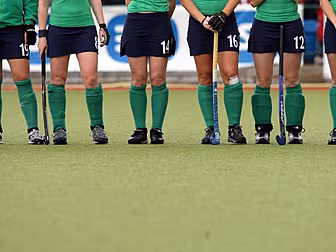 Irish hockey player Katie Mull...