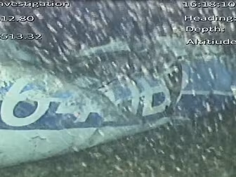 'Body visible' inside wreckage...