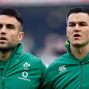 Brian O'Driscoll and Keith Woo...