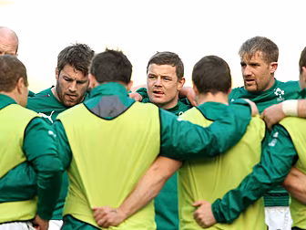 Brian O'Driscoll: Sean O'Brien...