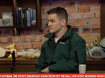 Johnny Sexton on OTB AM - Schm...
