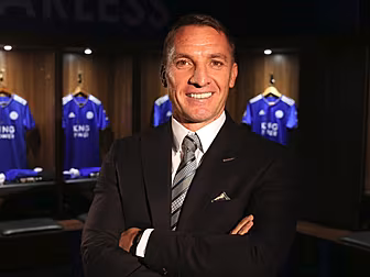 Leicester boss Brendan Rodgers...