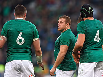 Arm around Sean Cronin not the...