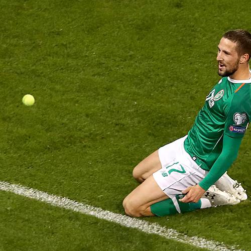 GALLERY: Ireland fans protest...