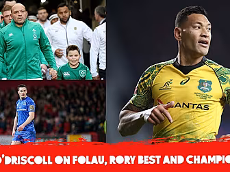 Brian O'Driscoll on Israel Fol...