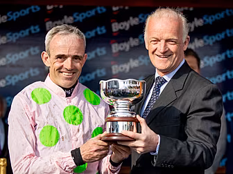 Willie Mullins and Ruby Walsh...