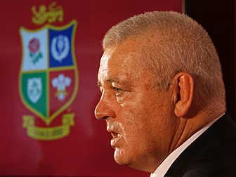 Lions going for Warren Gatland...