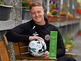 Bohemians netminder James Talb...