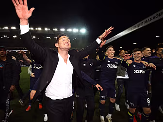 Derby County on their way to W...