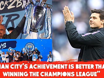 Man City's achievements more i...