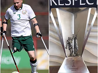 Cork City Amputee Captain Kevi...