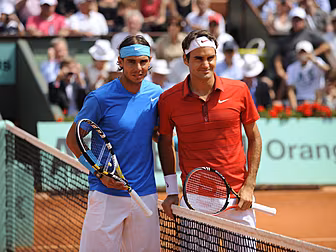 Roger Federer v Rafael Nadal i...