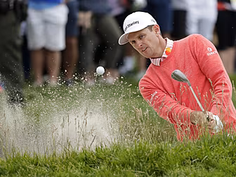 Justin Rose leads the US Open...