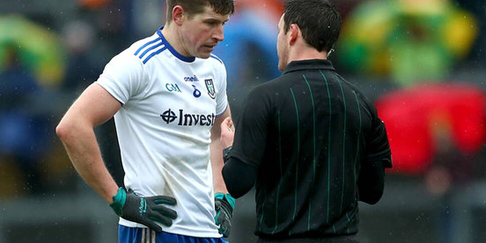 Monaghan star Darren Hughes ha...
