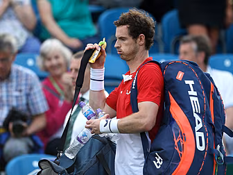 Defeat for Andy Murray at East...