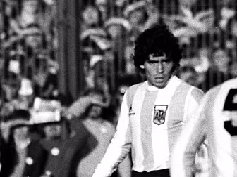 When a teenage Maradona faced...