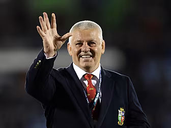 Warren Gatland agrees deal to...