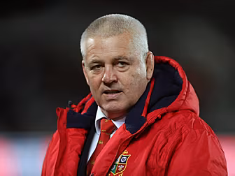 Warren Gatland happy for Lions...