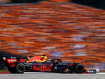 Max Verstappen offers a window...